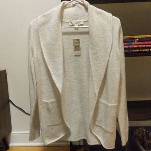 Ultra cozy cream/ivory LOFT cardigan